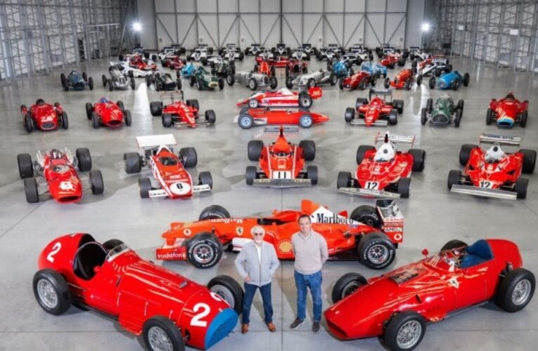 La lujosa colección de autos de Fórmula 1 que puso a la venta  Bernie Ecclestone