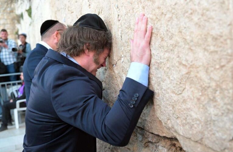 Entre rumores y desmentidas, Milei sostiene su plan de mudar la embajada argentina a Jerusalén