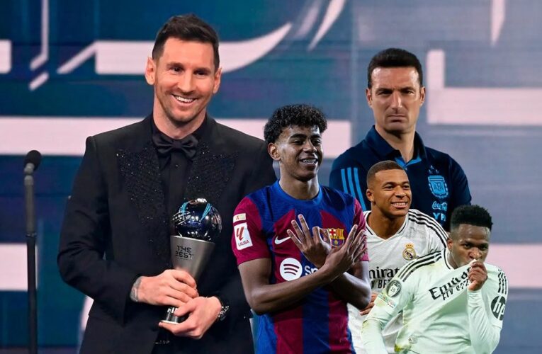 A quiénes votaron Messi y Scaloni en los The Best