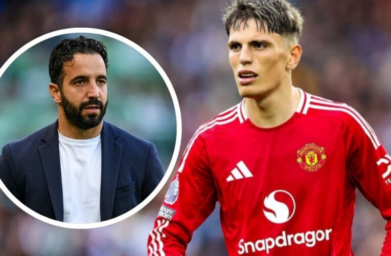 El DT del Manchester United reveló por qué no convocó a Alejandro Garnacho: «Me fijo en todo…»