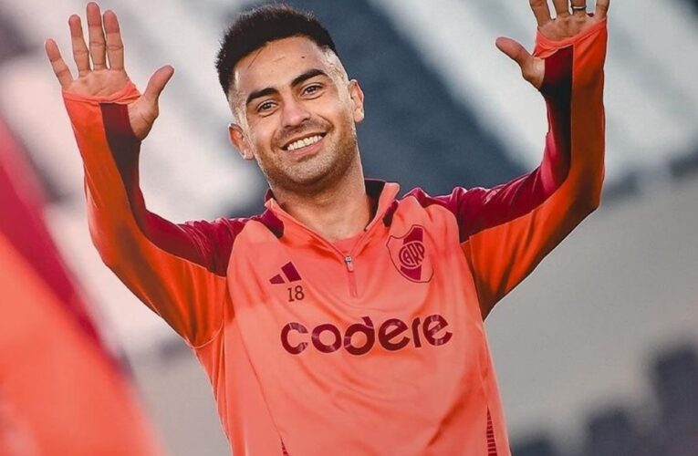 Pity Martínez volvió a ser el referente del fútbol de River