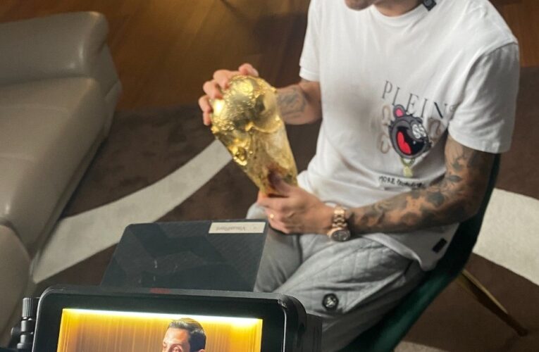 Di María, a dos años de Qatar: «Tengo la Copa en el living y la miro todos los días»
