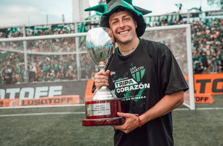 Ezequiel Montagna, figura de San Martín: «Cuando llegué sabía que estábamos para ascender»