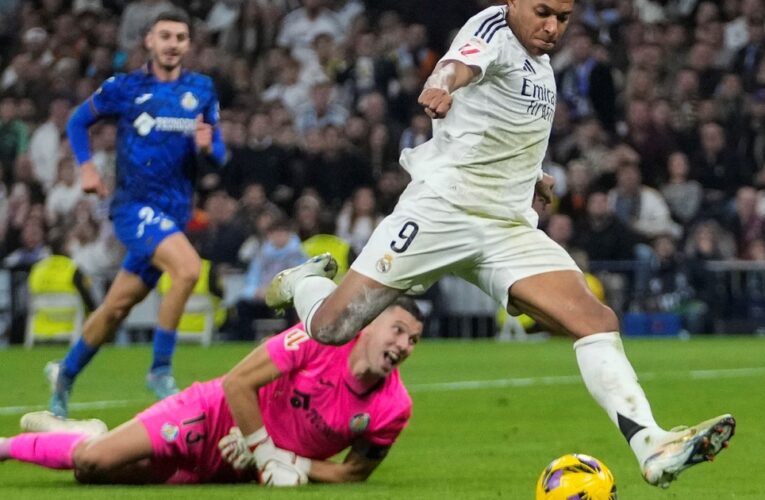 Video: Mbappé marcó otro gol en LaLiga y también se erró uno increíble