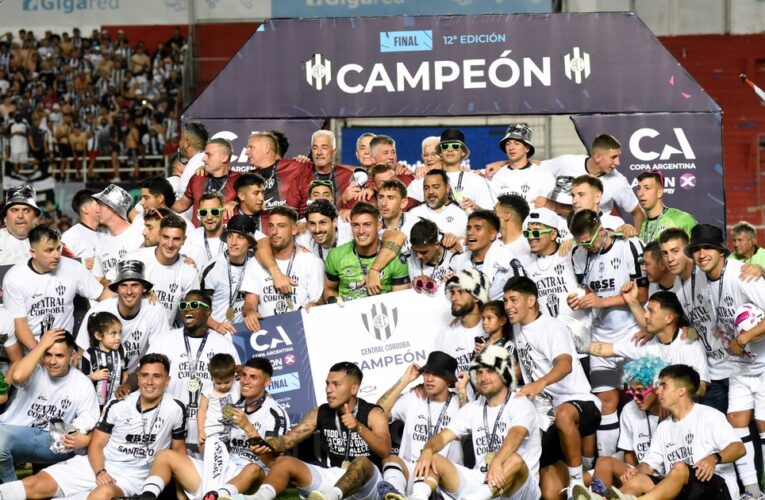 La particular marca que logró Central Córdoba tras ser campeón de la Copa Argentina