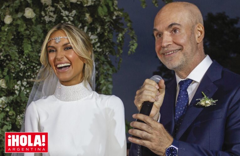 Fotos exclusivas: entramos a la fiesta de casamiento de Horacio Rodríguez Larreta y Milagros Maylin; acá, todos los detalles