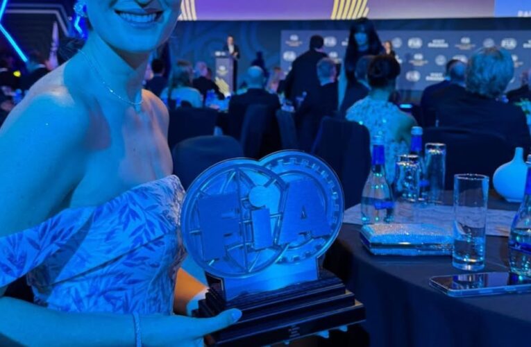 Quién es la argentina que fue premiada en la gala de la FIA