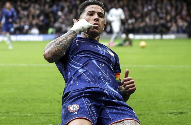 El curioso festejo de Enzo Fernández tras su golazo al Dibu Martínez: ¿otro llamado para Nicki Nicole?