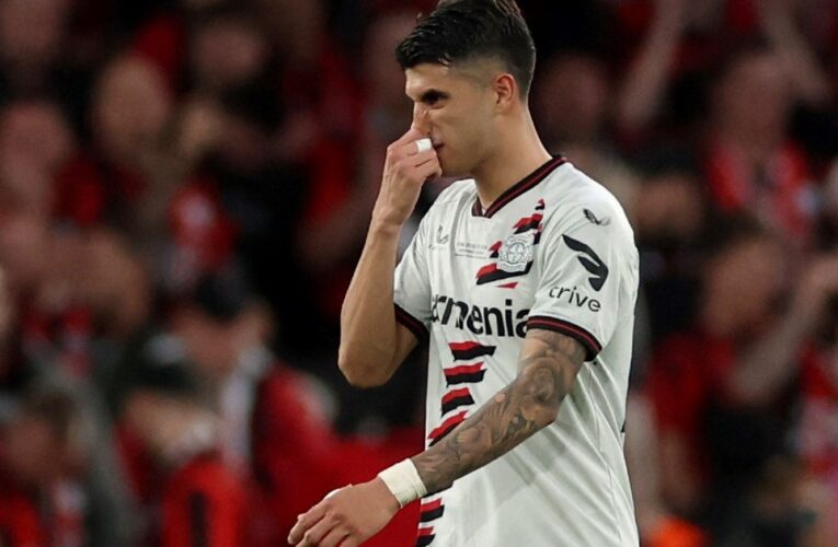 Palacios es titular y Lautaro arranca en el banco en Leverkusen-Inter