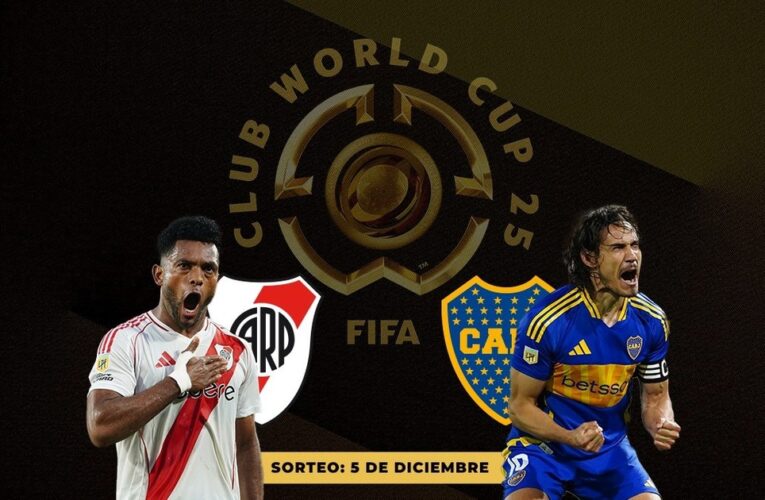 Por qué Boca y River no serán cabezas de serie en el Mundial de Clubes 2025