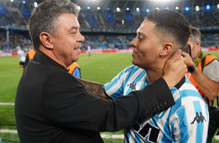 El reencuentro entre Gallardo y Quintero: emotivo abrazo con un detalle eterno