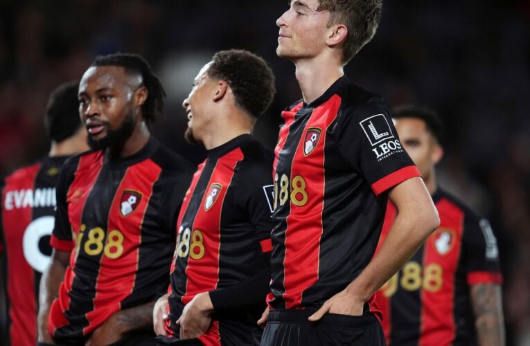 Sin el Cuti Romero, el Tottenham cayó ante el Bournemouth por 1 a 0