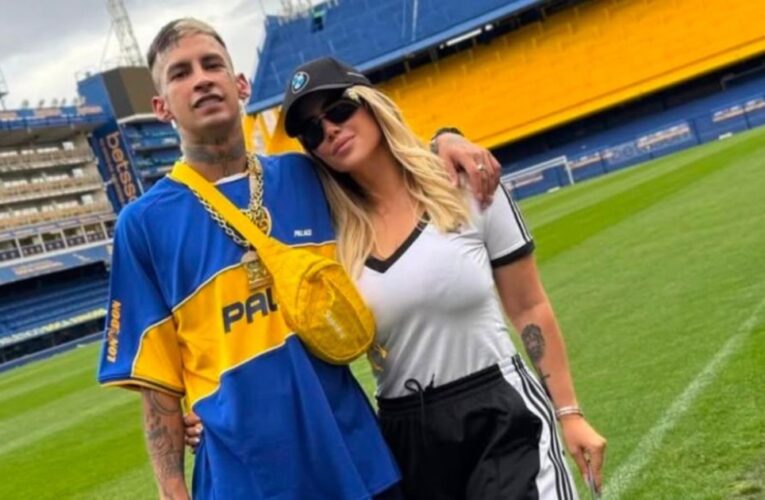 El motivo por el que Wanda Nara y L-Gante visitaron la cancha de Boca