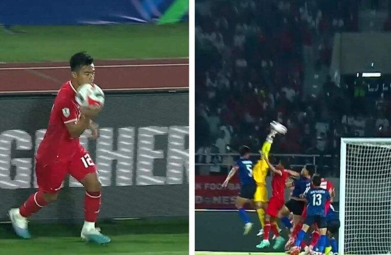 Video: gol tras un saque lateral