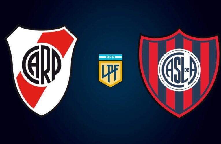 River vs. San Lorenzo, por la Liga Profesional: hora, cómo ver y probables formaciones