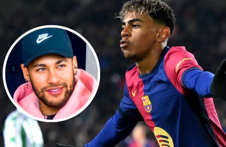 El mensaje de Neymar a Lamine Yamal después de ser la figura del Barcelona vs. Betis
