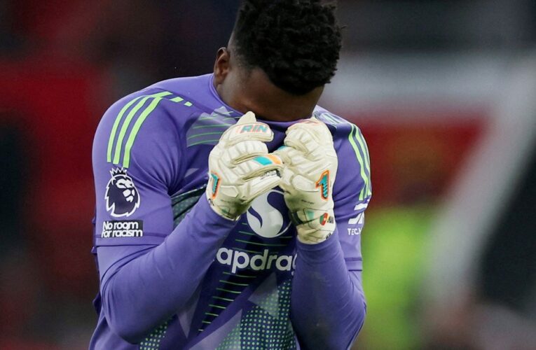 Video: el blooper de Onana que sentenció la goleada del Brighton ante el Manchester United