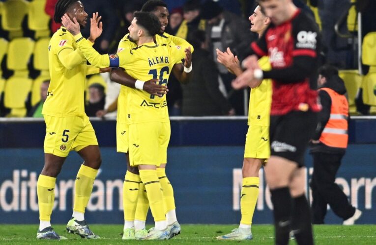 Tremendo: el Villarreal metió cuatro goles en siete minutos