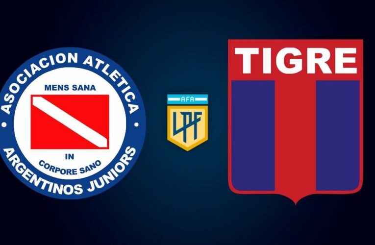 Argentinos Juniors vs. Tigre, por el Torneo Apertura: hora y cómo ver
