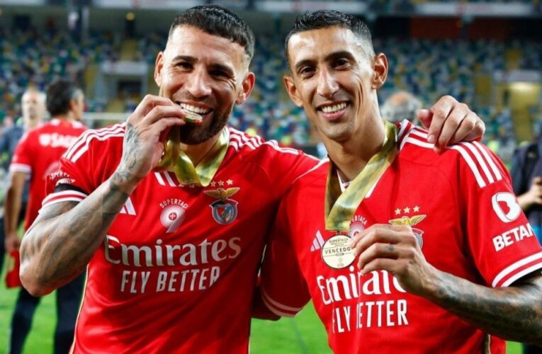 Di María y Otamendi, campeones en Portugal: todos sus títulos y a cuánto quedaron de Messi