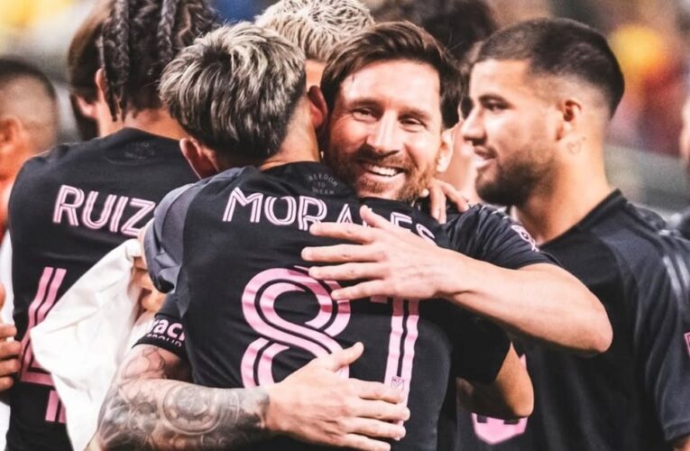 Quién es el pibe de 17 años del Inter Miami que fue felicitado por Messi