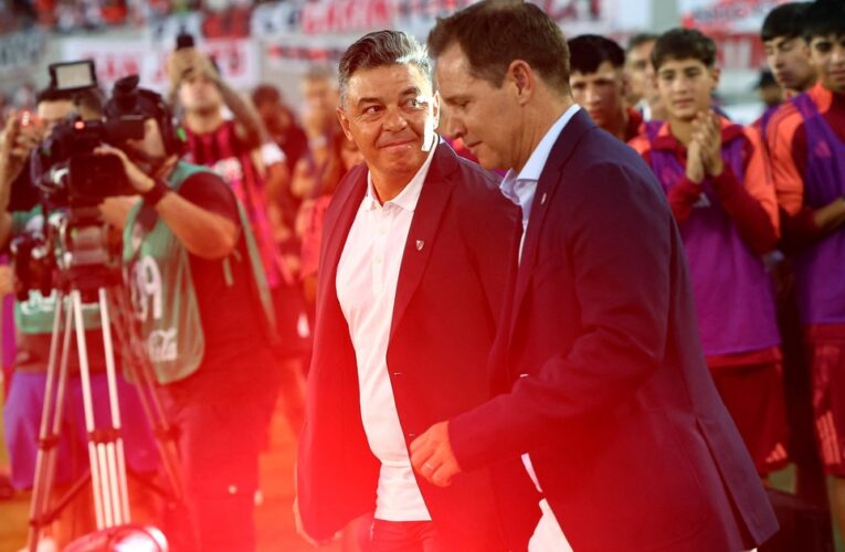 El plan de Gallardo: «Quiero estar mucho tiempo en River y no tengo miedo de perder prestigio»