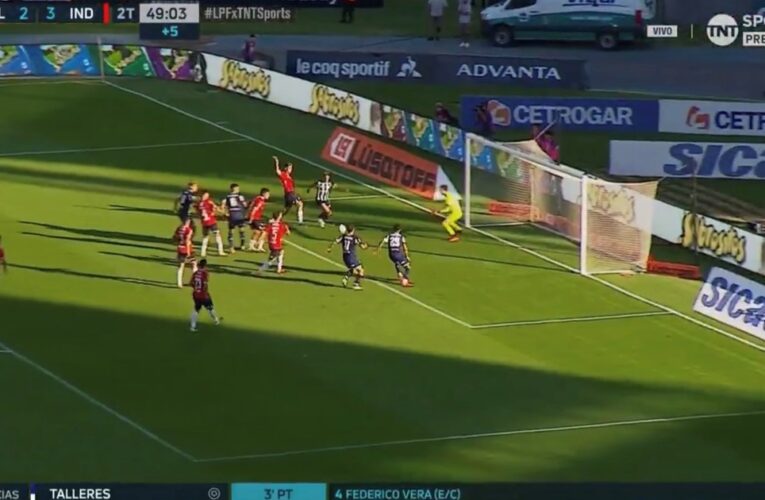 Video: del golazo de Cabral al increíble gol que erró Tarragona en el 3-2 de Independiente