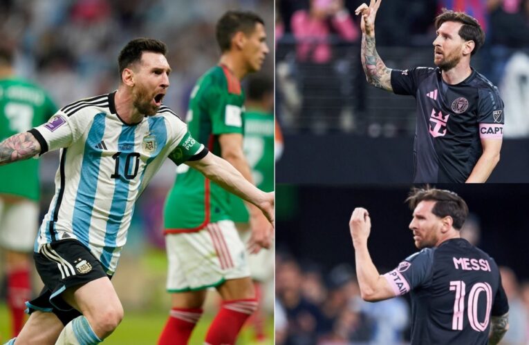 Messi y ¿dónde está México?