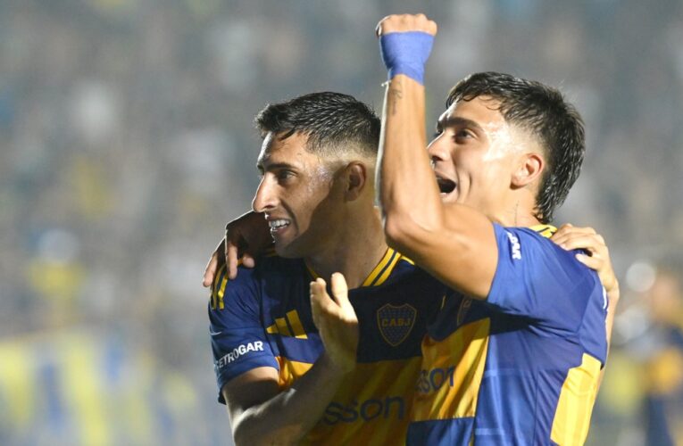 Video: los dos goles seguidos de Boca en ¡156 segundos! en el descuento del primer tiempo