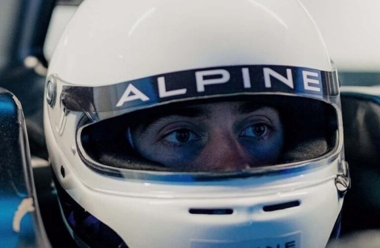 Colapinto se subió al simulador de Alpine y avisó: «Voy a estar listo por si…»