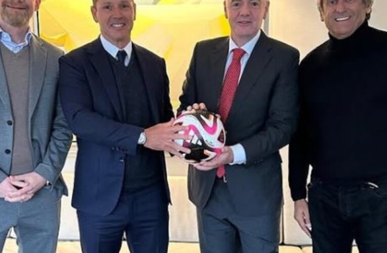 Con la cabeza en el Mundial: el cónclave de Brito y Francescoli con Infantino en NY