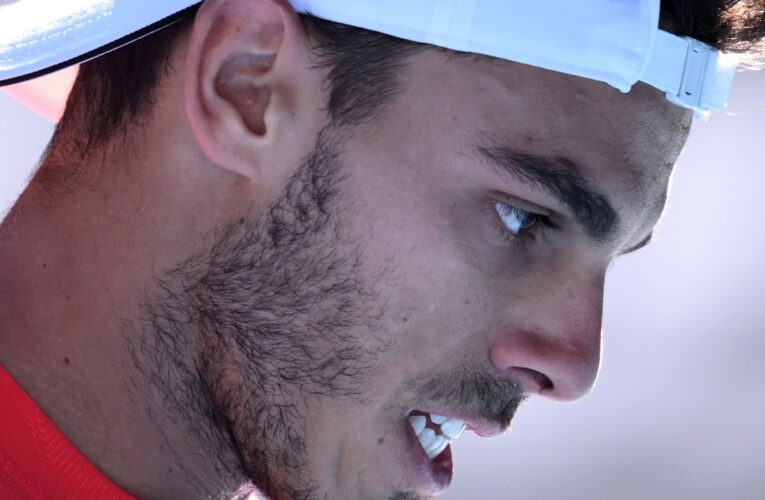 Francisco Cerundolo cayó ante Alex De Miñaur y el Abierto de Australia se quedó sin argentinos