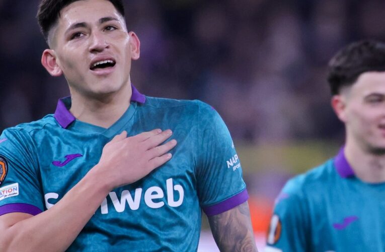Video: el golazo de Luis Vázquez con el Anderlecht por la Europa League