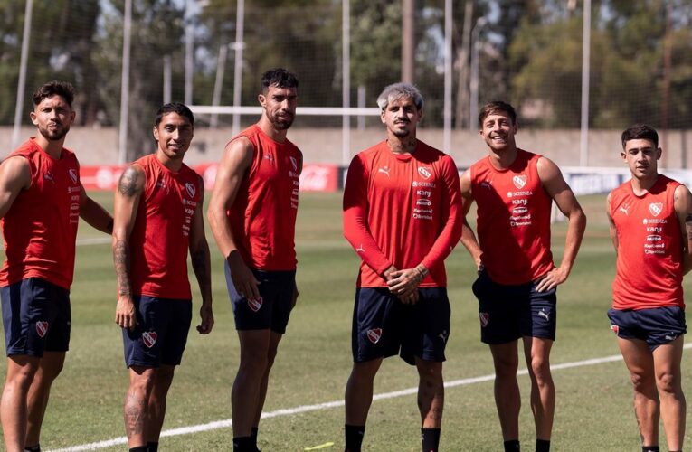 Independiente se mide con Defensor Sporting: los refuerzos que viajaron y quién se quedó afuera