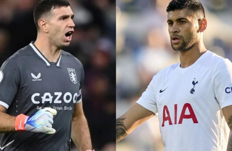 Duelos argentinos en los 16avos de la FA Cup: Dibu-Cuti Romero, el plato fuerte