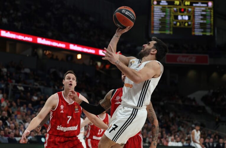 Con Campazzo como líder, Real Madrid le ganó al Bayern Munich y subió en la Euroliga