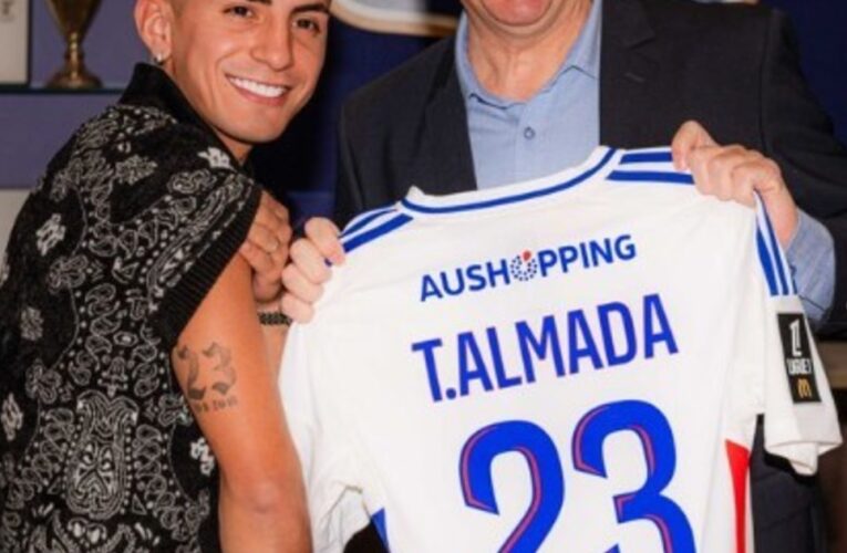 Lyon presentó a Thiago Almada: el particular mensaje que recibió en el video de recibimiento