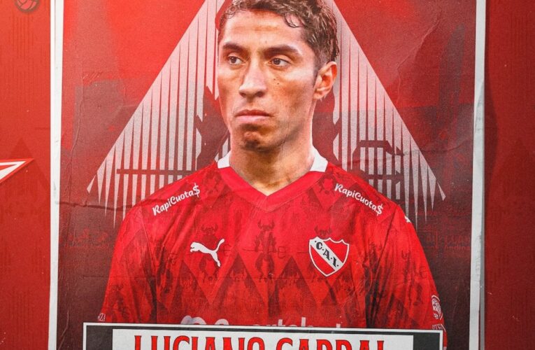 Estuvo cinco años preso, es el 10 de la Selección de Chile e Independiente lo presentó como primer refuerzo del 2025: llegó Luciano Cabral