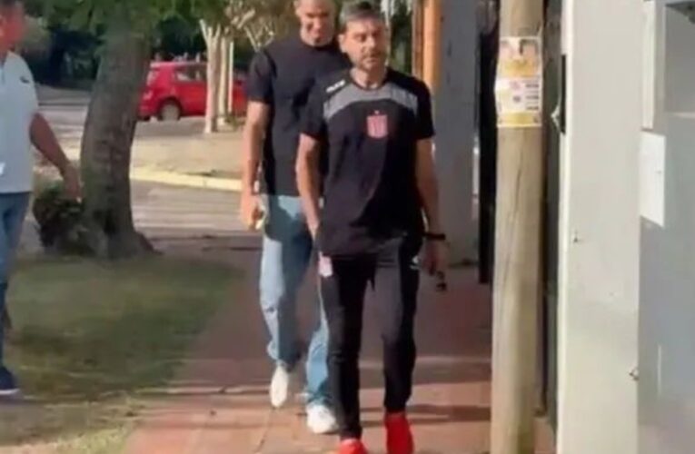 Le falta la firma: Alario se hizo la revisión médica y entrenó con Estudiantes