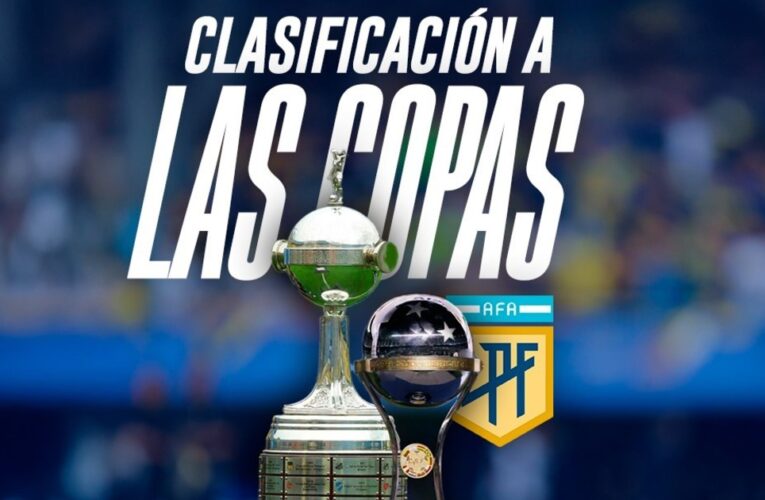 Cómo es la clasificación a las copas 2026