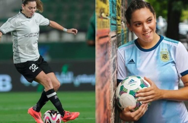 Histórico: Milagros Menéndez se convirtió en la primera argentina en jugar la liga de Arabia Saudita