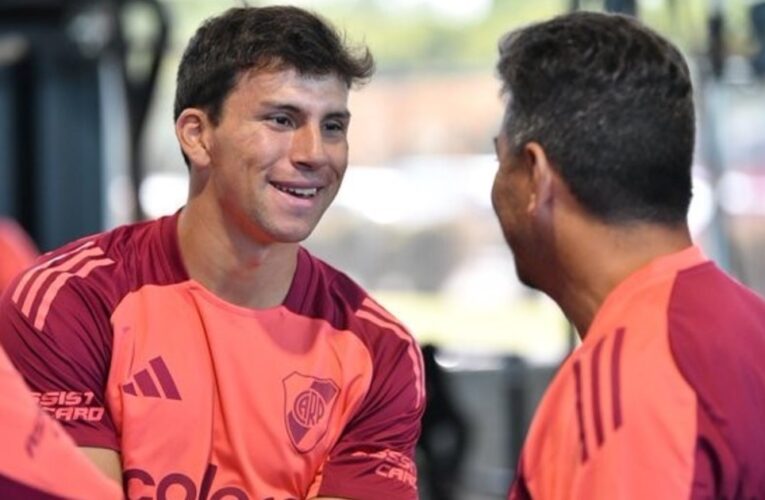 La ilusión de Gonzalo Tapia en su mensaje oficial a los hinchas de River