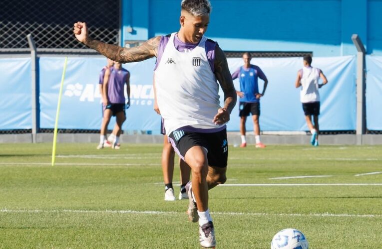 Videos: la práctica de Racing con Zaracho a full