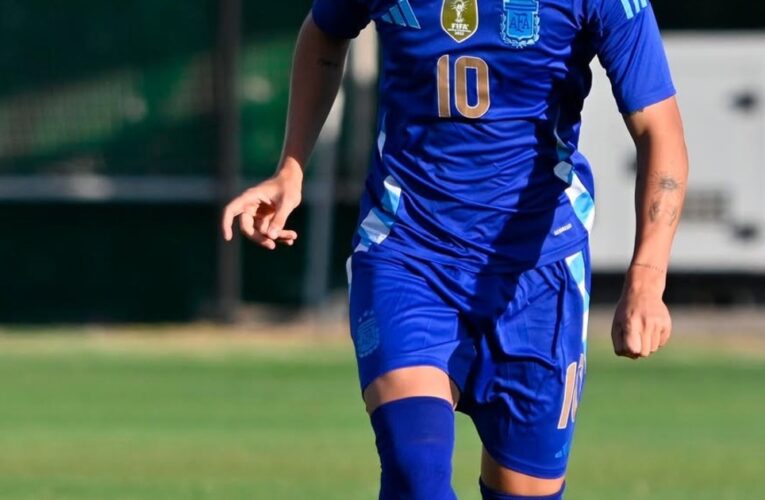 Con gol de Echeverri, la Sub 20 de Placente le ganó un amistoso a Chile