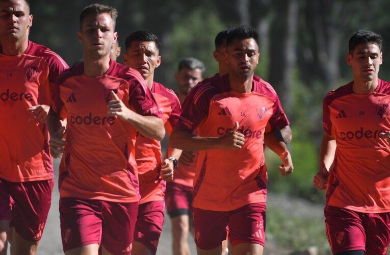 River, hoy EN VIVO: los avances por Driussi y Montiel, la chance de Esquivel y la preparación en este viernes 10 de enero
