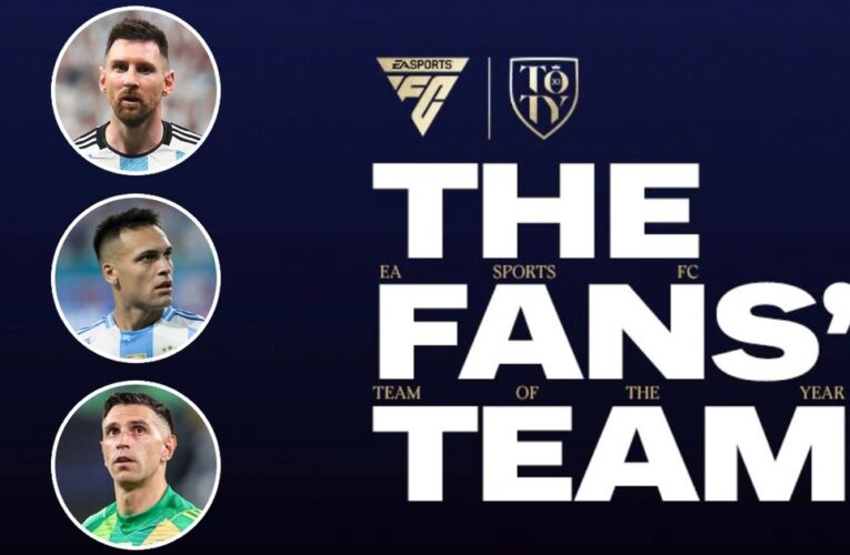Los 5 futbolistas argentinos nominados al Equipo del Año en el FC25