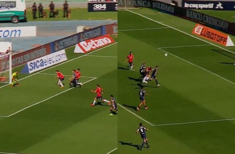 Insólito: en menos de 15 minutos dos goles en contra en Talleres-Independiente