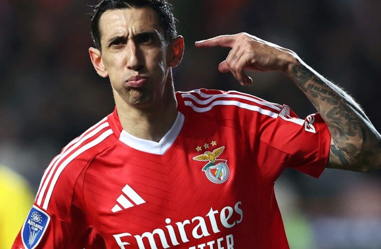 Video: Di María hizo un golazo para el Benfica ante el Sporting Braga