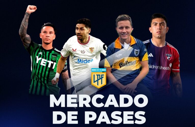 Mercado de pases 2025: altas, bajas, negociaciones y hasta cuándo pueden incorporar los 30 equipos de Primera