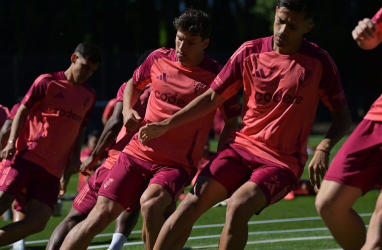 El cuerpo técnico de River, conforme con las pruebas físicas en la pretemporada